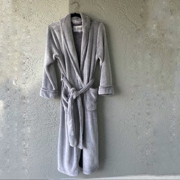 Oscar de la Renta grey size small/medium robe - Picture 1 of 6